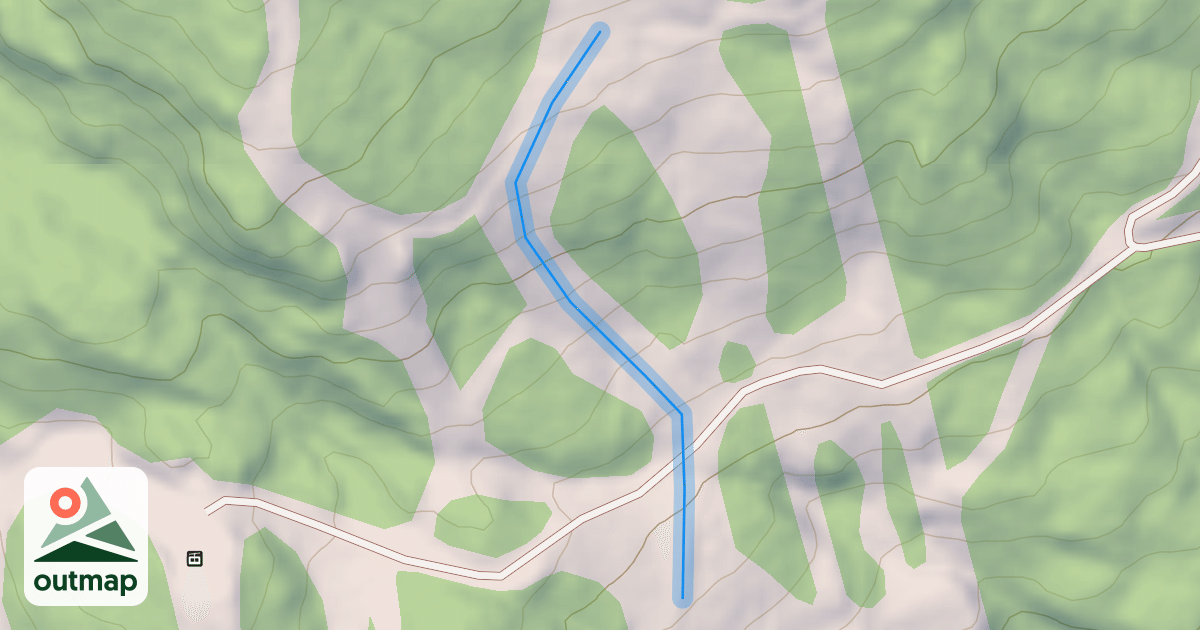 Map of Main Street Headwall