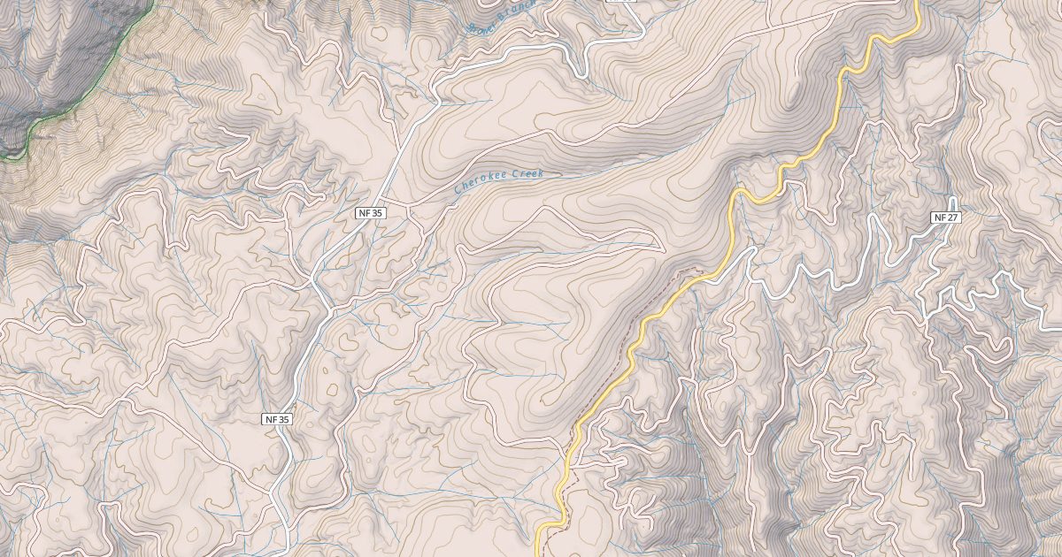 Map preview of CHEROKEE ATV