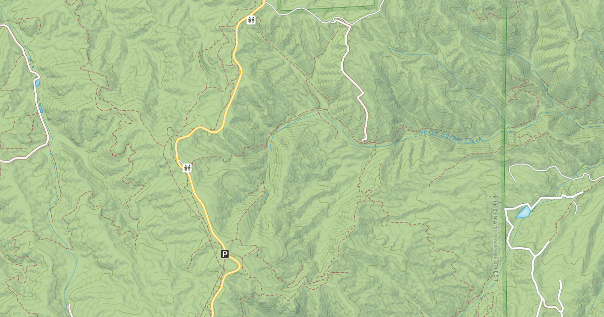Map preview of GARBER