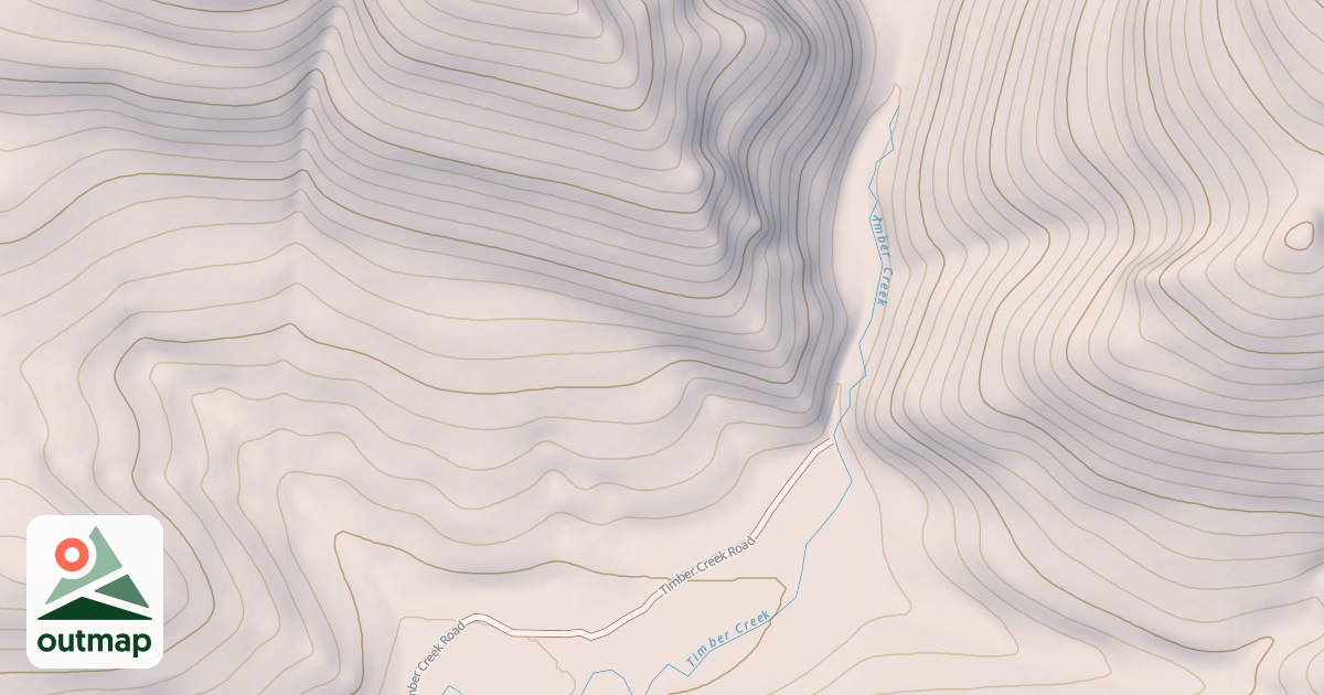 Map of TIMBER CREEK-MOTORIZED MIXED U