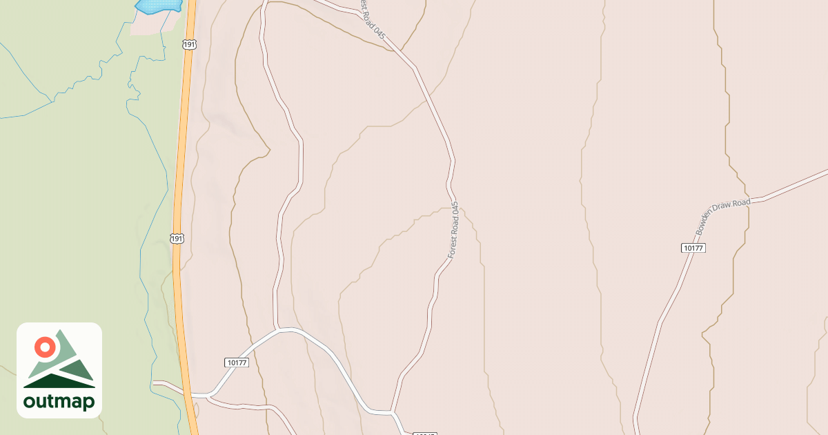 Map of CARK CREEK ATV ACCESS