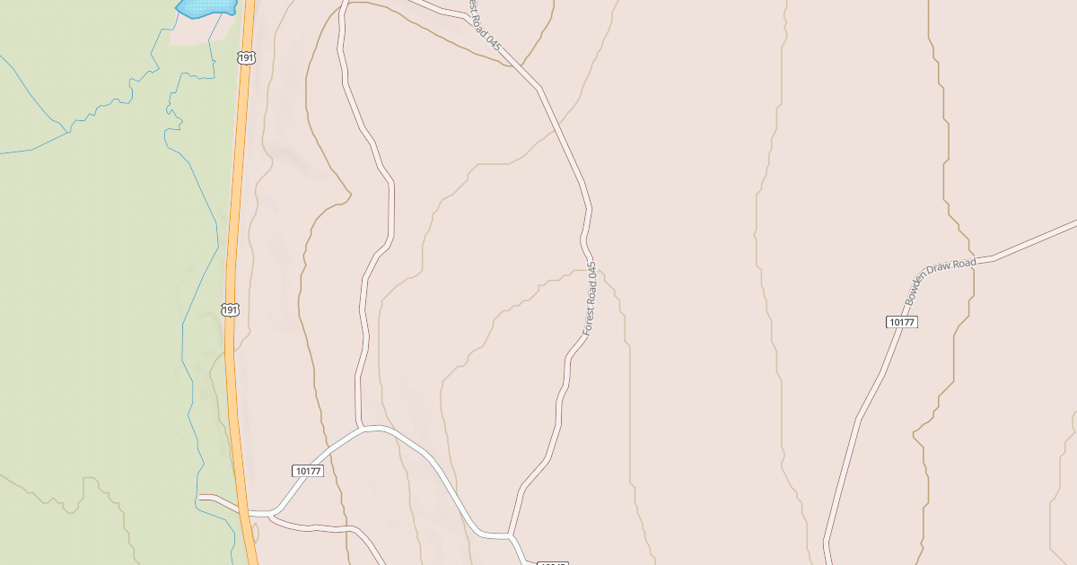 Map preview of CARK CREEK ATV ACCESS