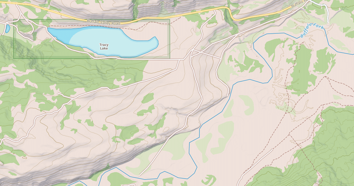 Map preview of BUFFALO RIVER