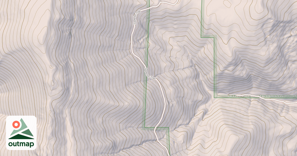 Map of Superior