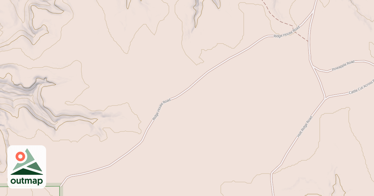 Map of RIDGE HOUSE