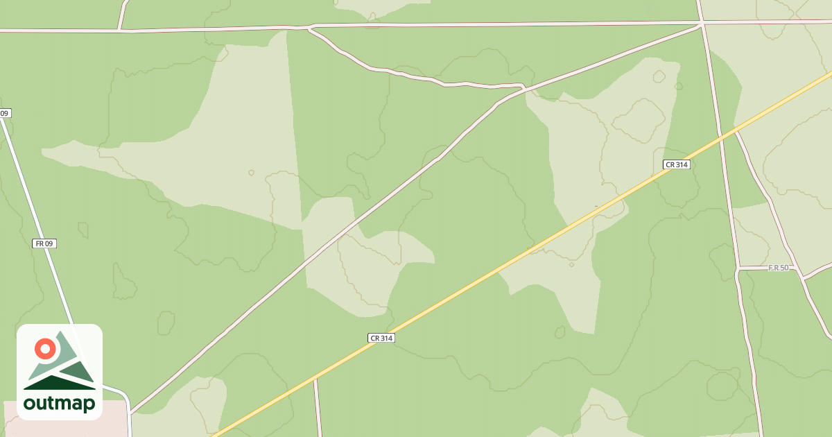 Map of USFS Motor Vehicle Use Map Roads {5AF9A508-322D-4933-AF15-4C3689640F16}