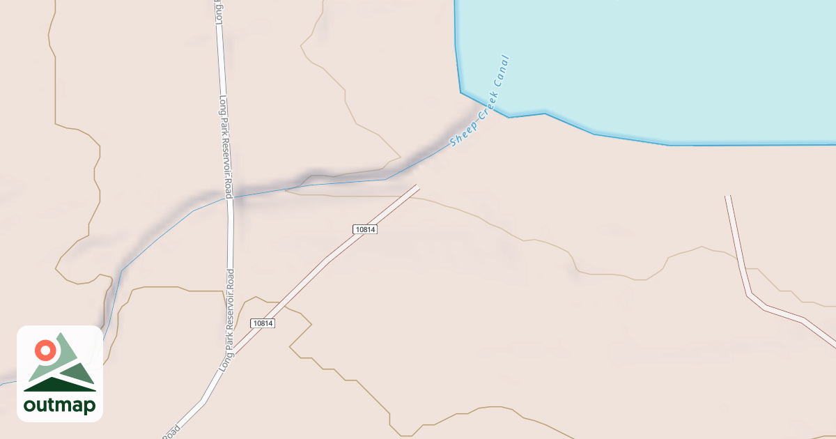 Map of LONG PARK RES DISPERSED B