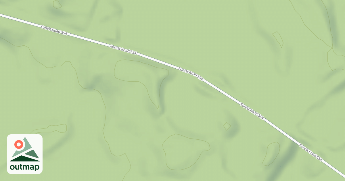 Map of FR 554A