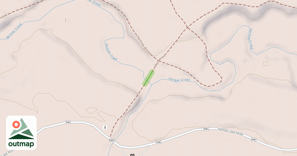 Map of Red Pine