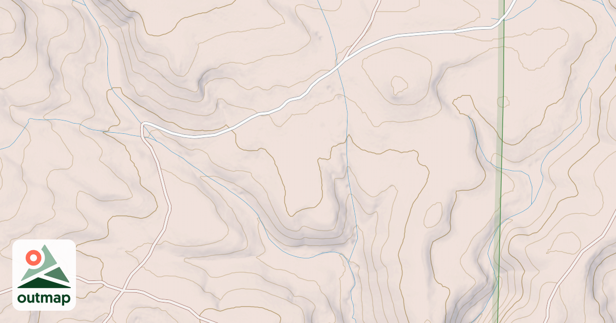 Map of VALLEY RIDGE