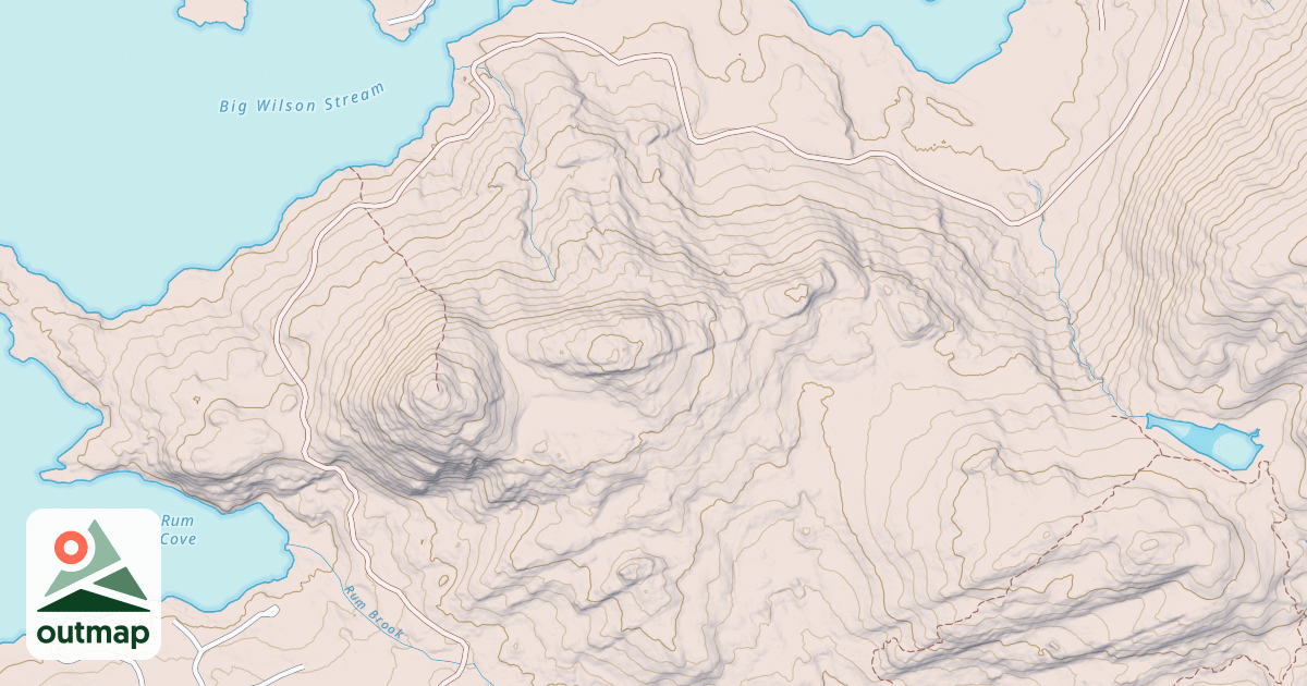 Map of Maine Statewide ATV Trails 110
