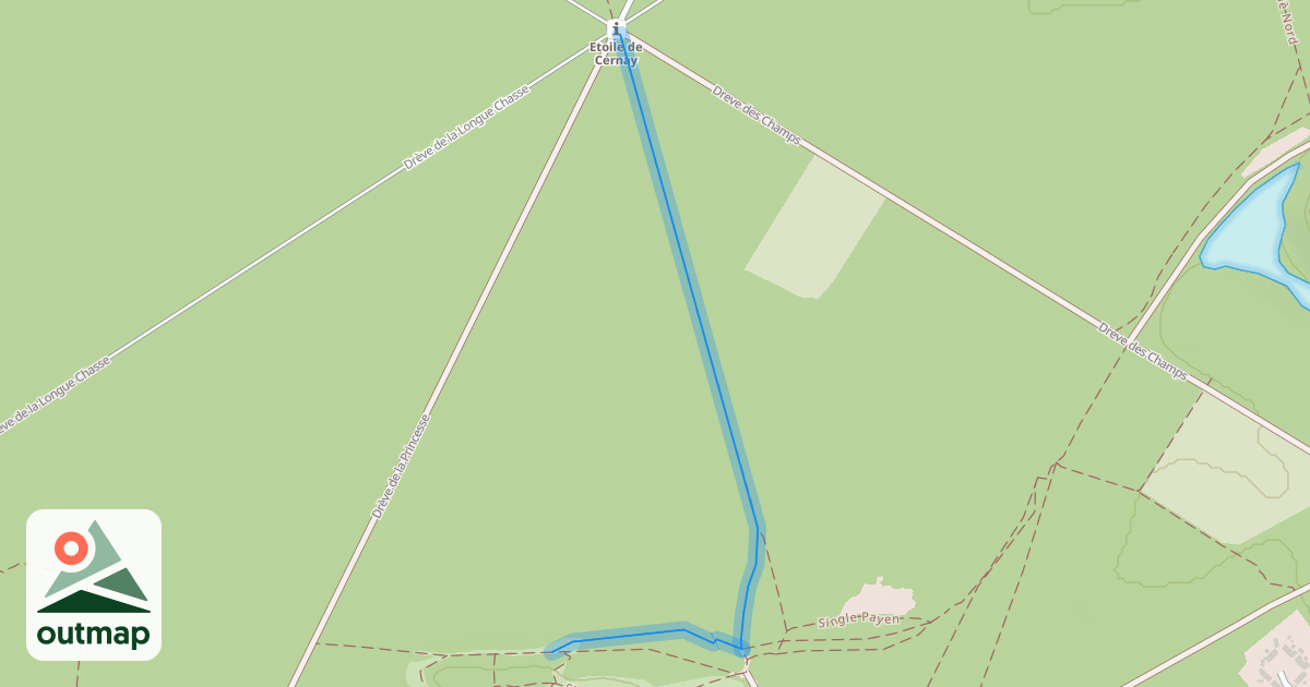 Map of Single Maurice Sabatier