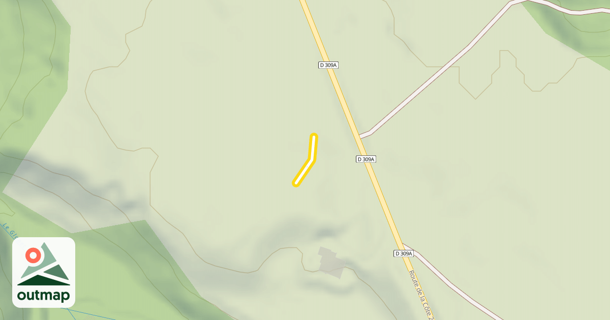 Map of La Livraz
