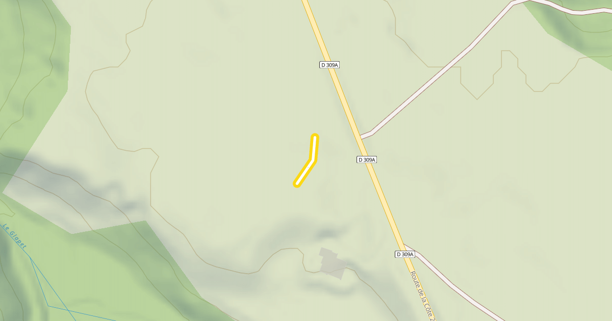 Map preview of La Livraz