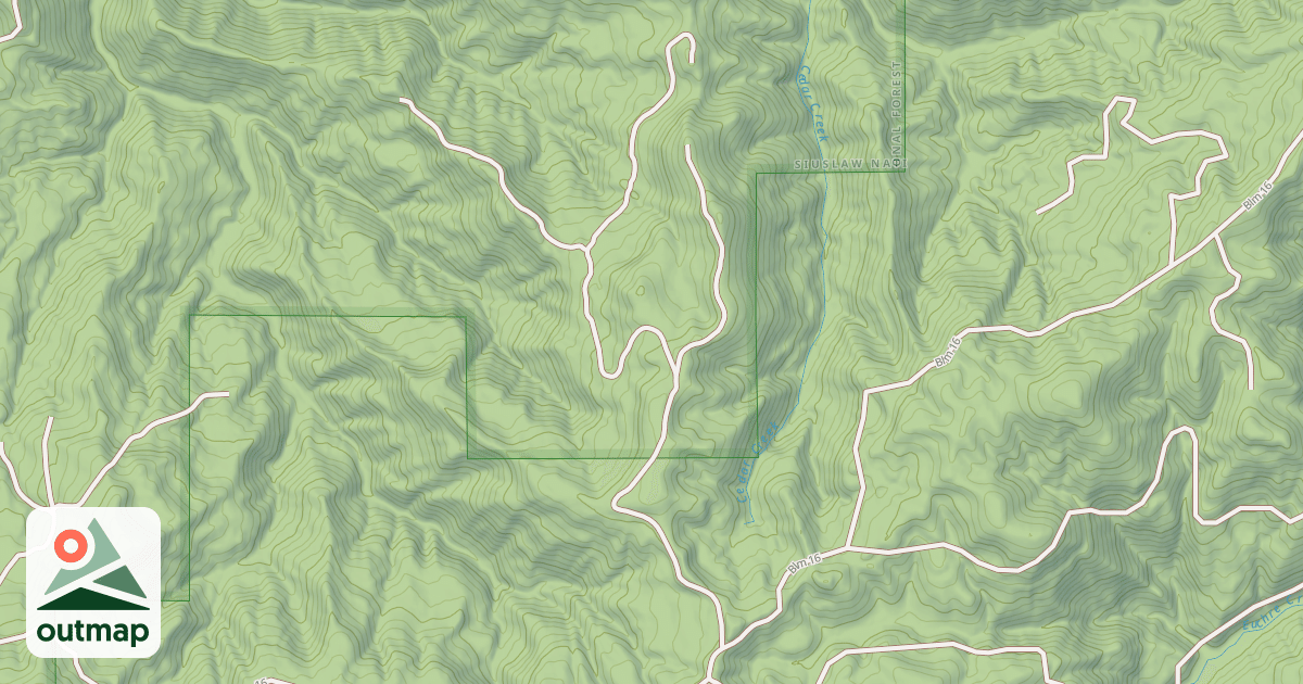 Map of LOWE RIDGE