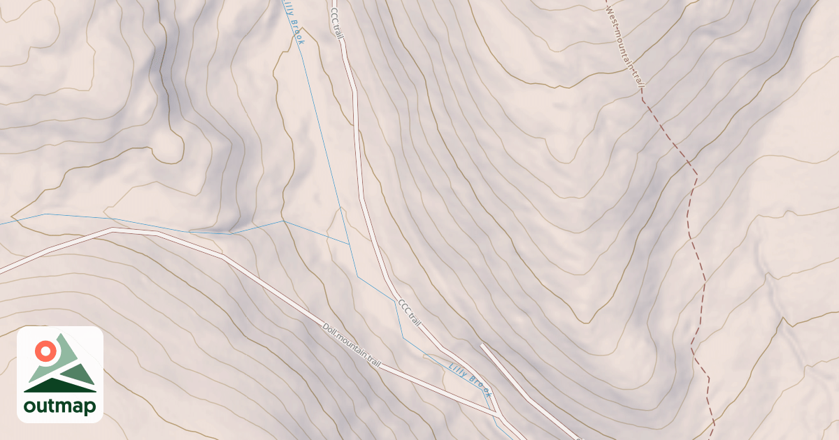 Map of CCC Trail