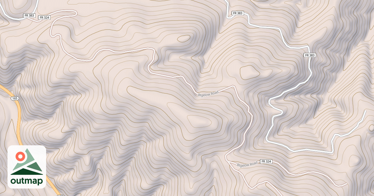 Map of BIGELOW