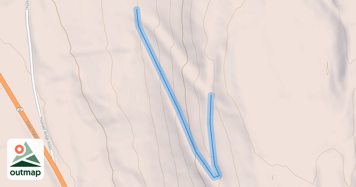 Map of Sunset Run