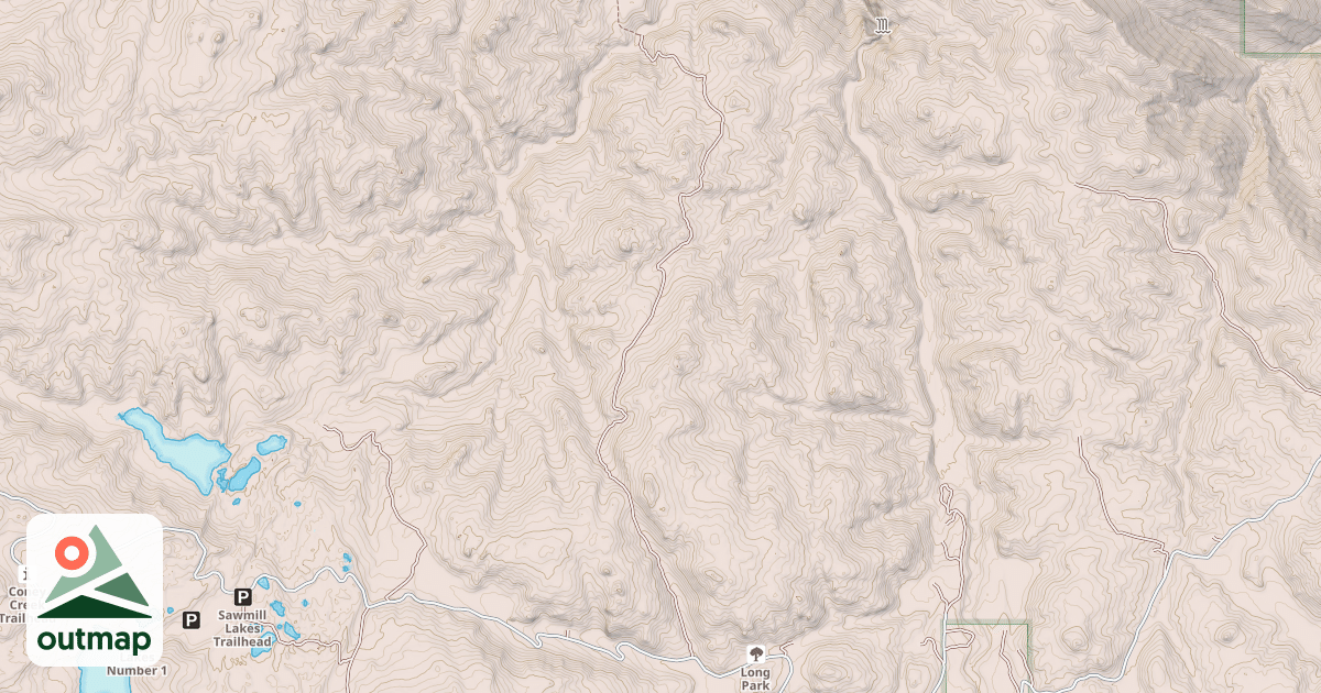 Map of GAME CREEK