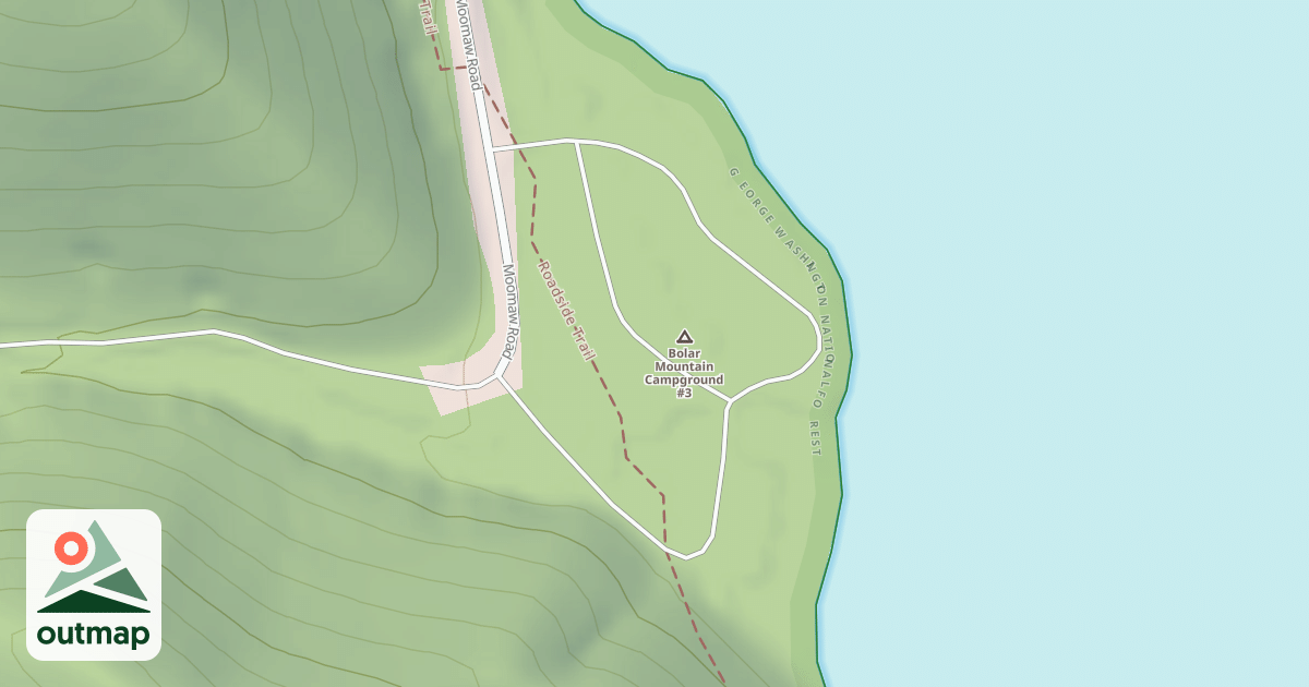 Map of CAMPGROUND  #3