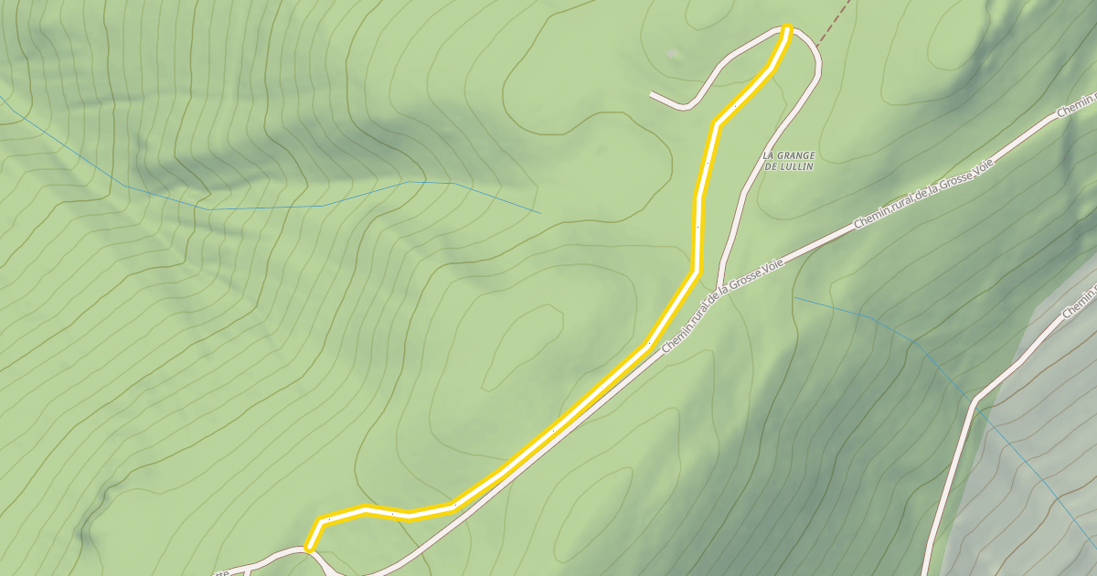 Map preview of La Grange de Lullin