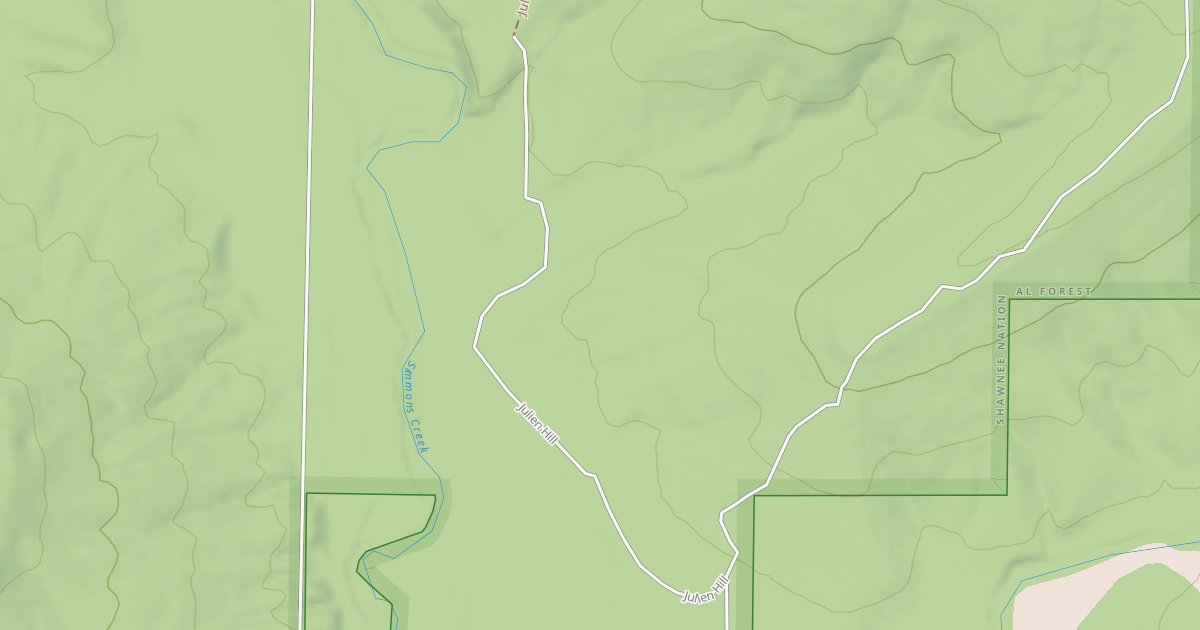 Map preview of JULIEN HILL SPUR II