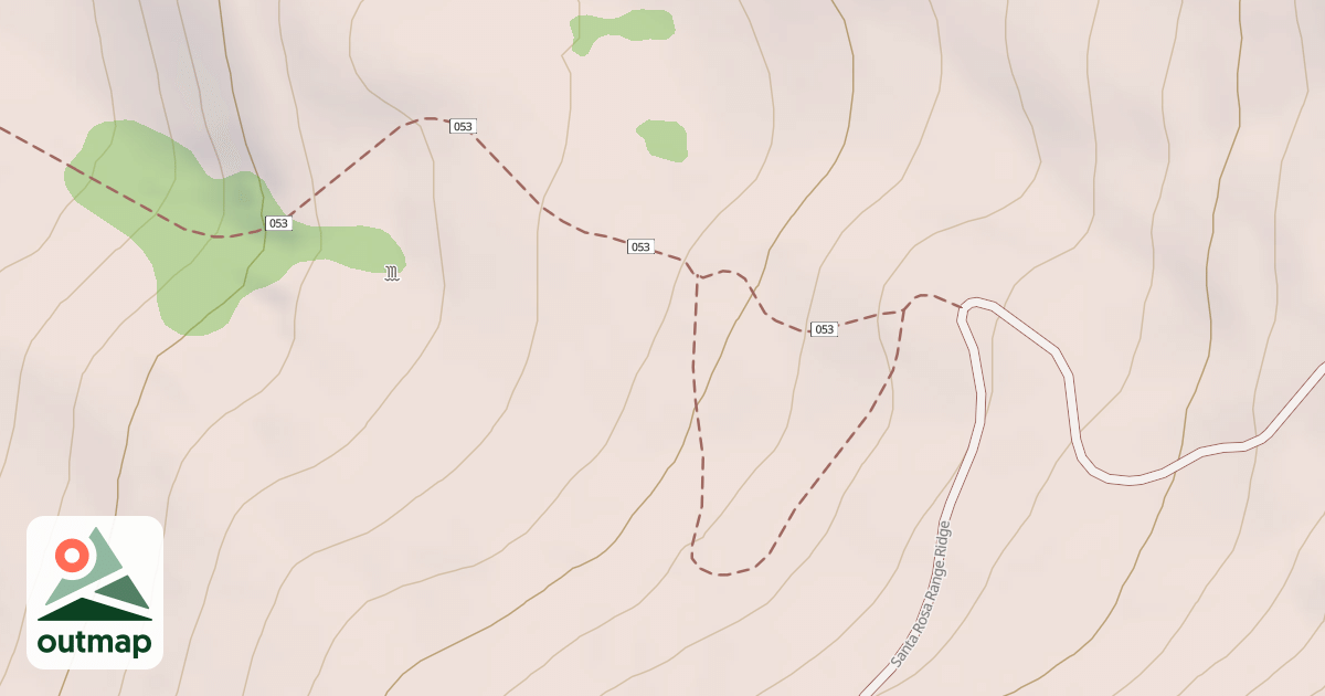 Map of SOLID SILVER SPUR D ROAD