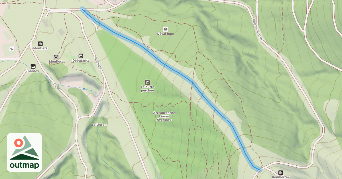 Map of Remberter