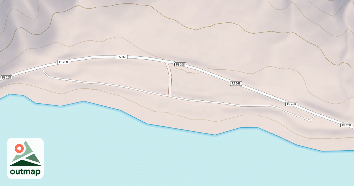 Map of ARROWROCK LOOP
