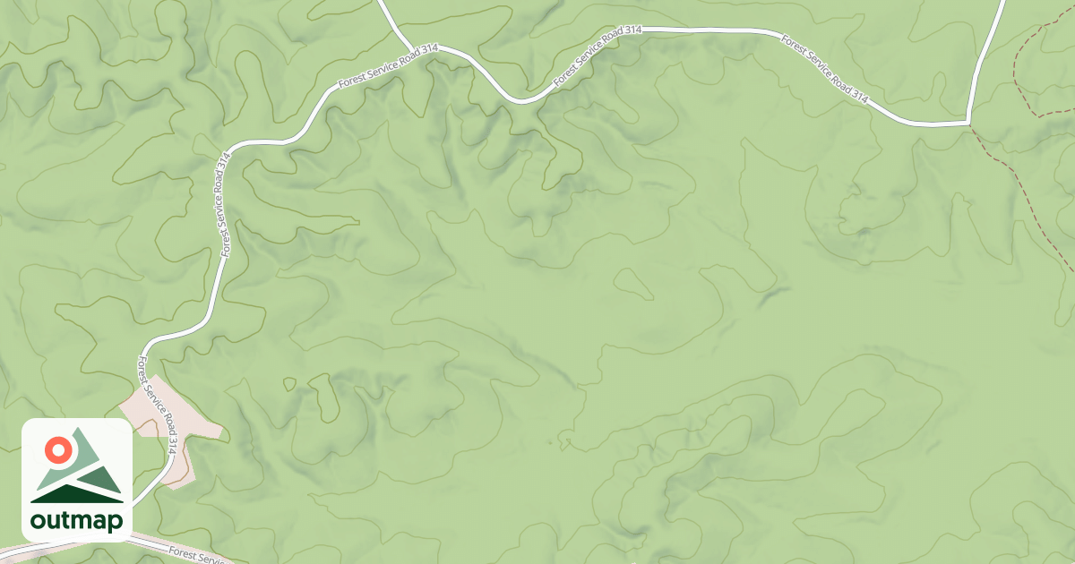 Map of WOODLAND ROAD