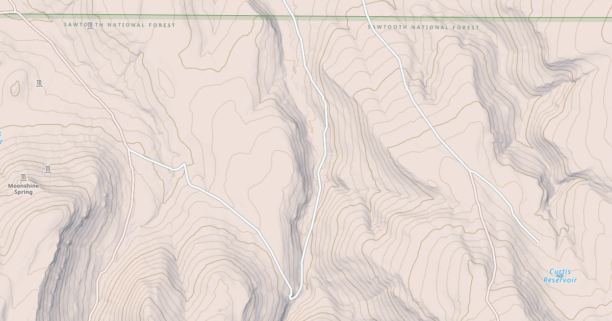 Map preview of NORTH COTTONWOOD