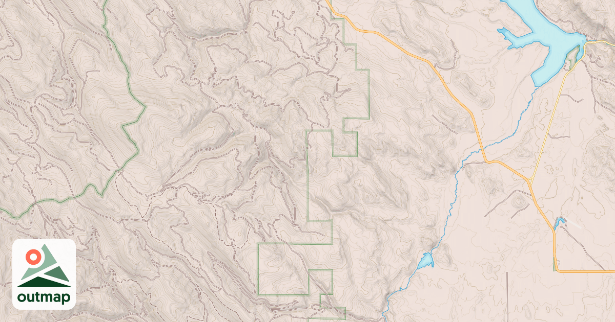 Map of USFS National Forest System Roads {1C425021-B650-404C-9E75-FA1C1F7EE347}
