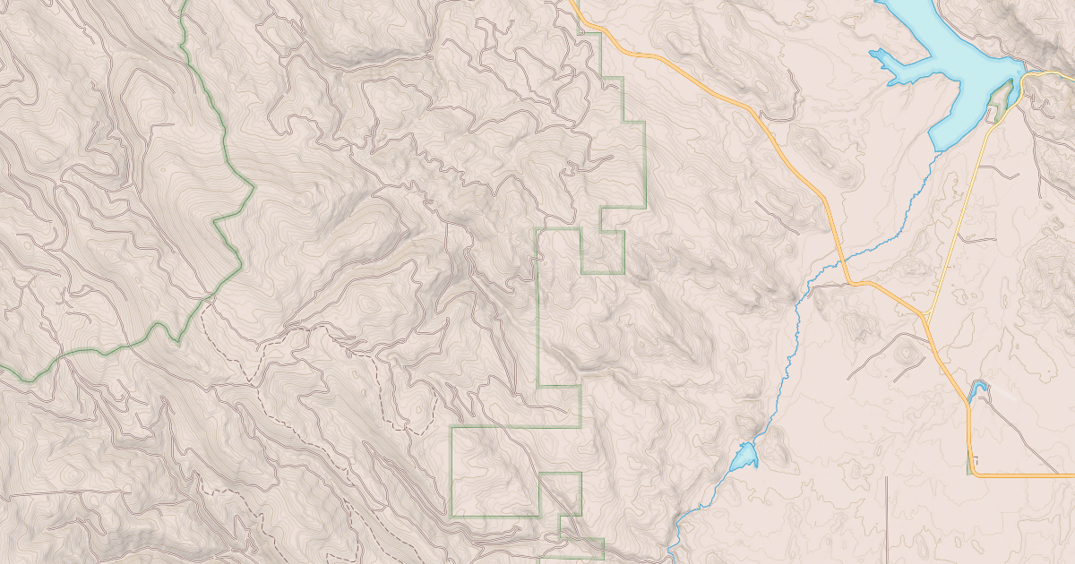 Map preview of USFS National Forest System Roads {1C425021-B650-404C-9E75-FA1C1F7EE347}