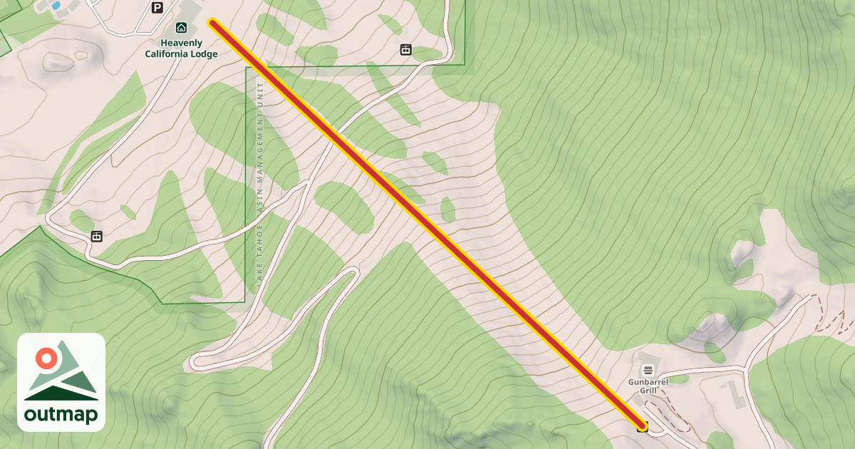 Map of Gunbarrel Express