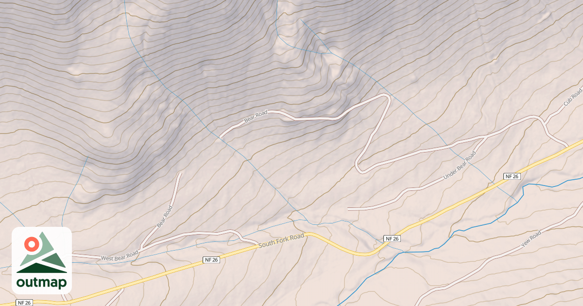 Map of BEAR