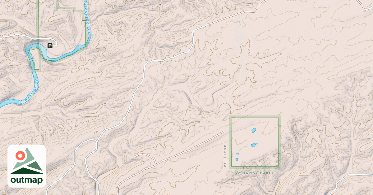 Map of USFS National Forest System Roads {1103B77C-5D3F-49CB-9427-5E378B1B5959}