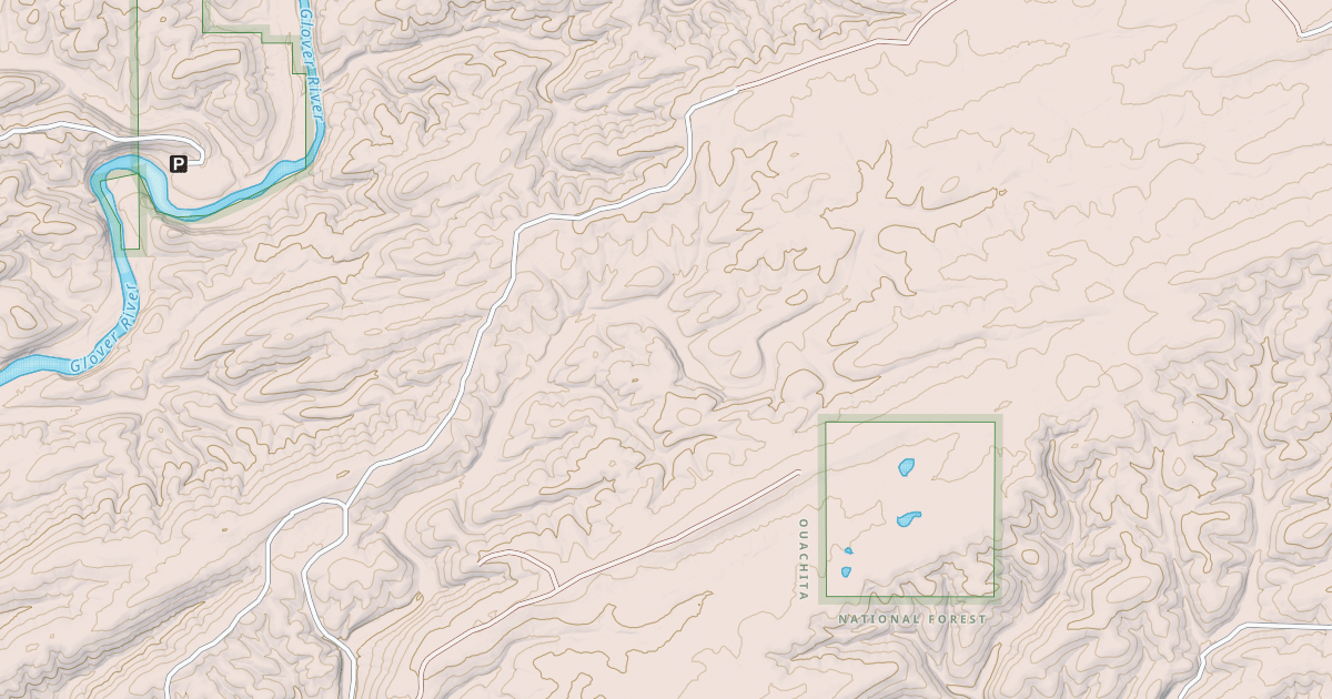 Map preview of USFS National Forest System Roads {1103B77C-5D3F-49CB-9427-5E378B1B5959}