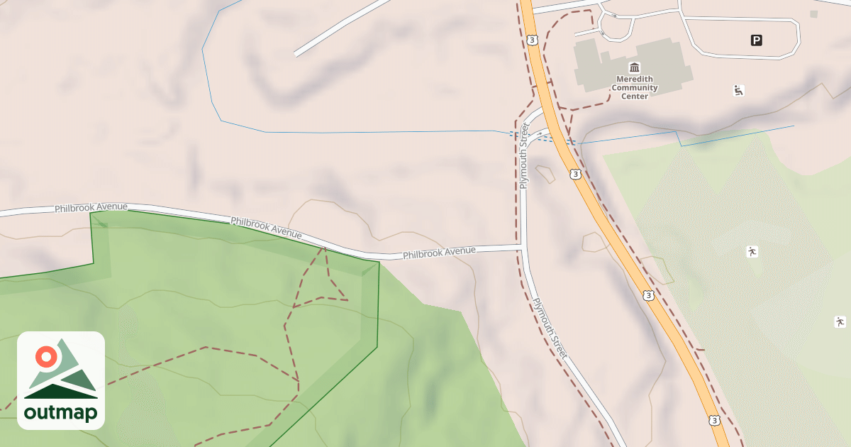 Map of Philbrick Ave