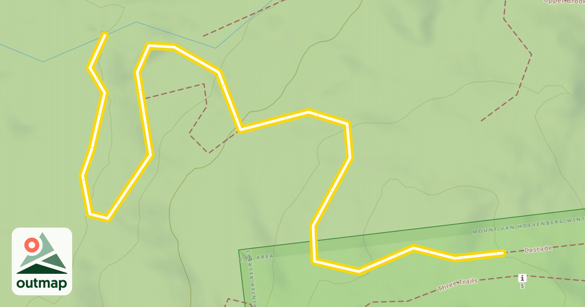 Map of Flanagan's Run