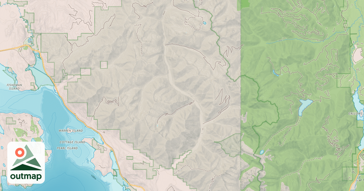 Map of LIGHTNING CREEK