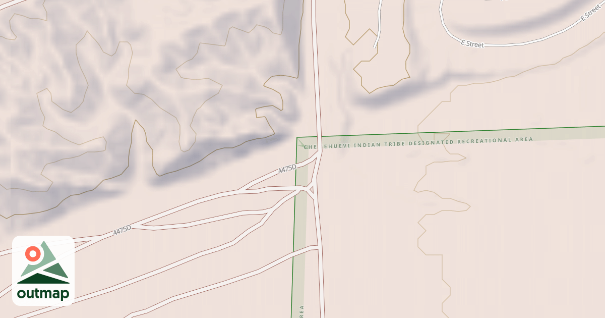 Map of BLM National GTLF Public Motorized Roads 2200f97a-3318-4865-ba80-84720d15ec6a