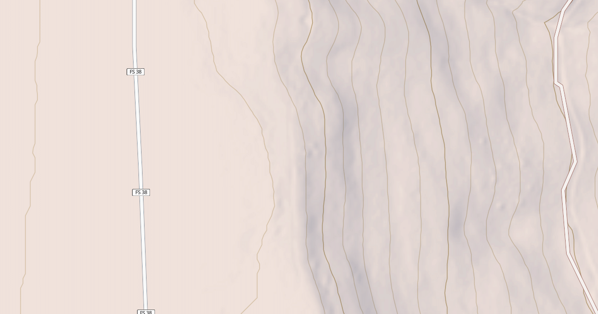 Map preview of USFS Motor Vehicle Use Map Roads {5DD53C15-3F2C-406F-AB93-4844B1043F14}