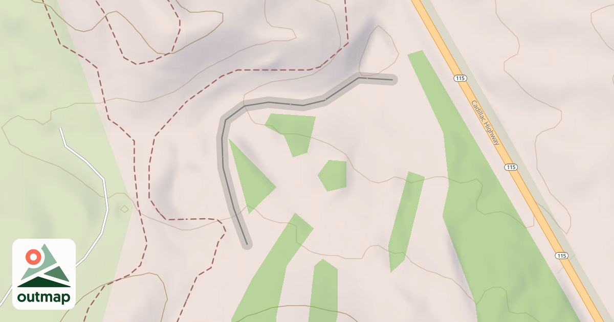 Map of Megan's Way