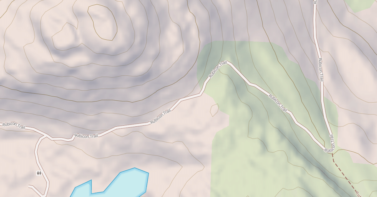 Map preview of BUCKS LOOP 4WD