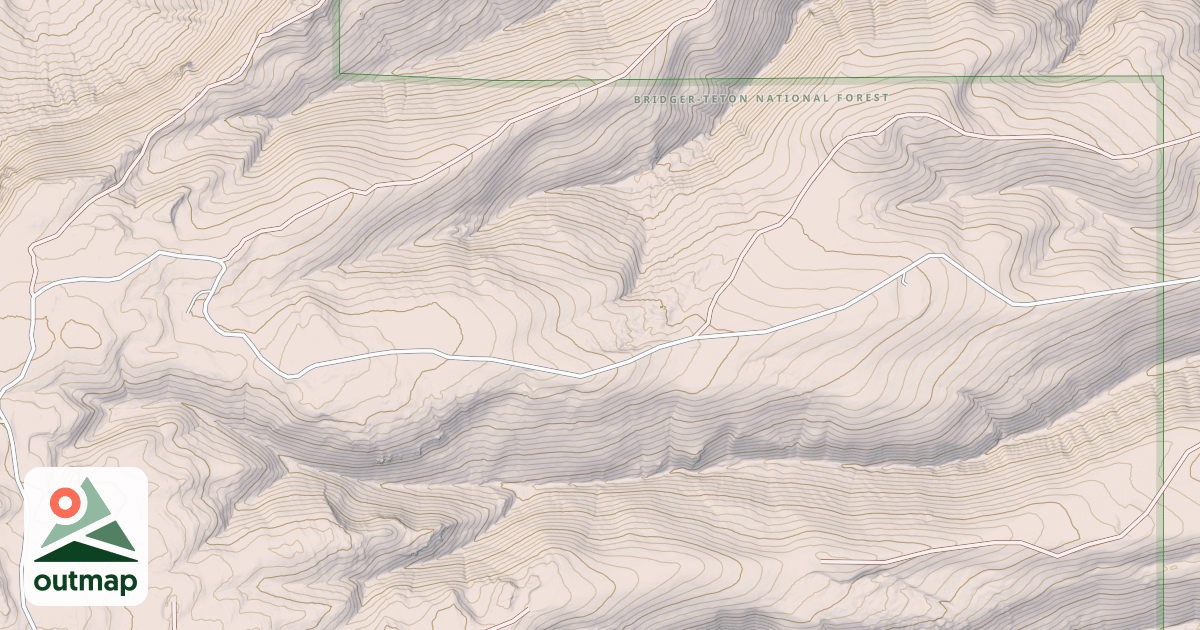 Map of LAKE RIDGE
