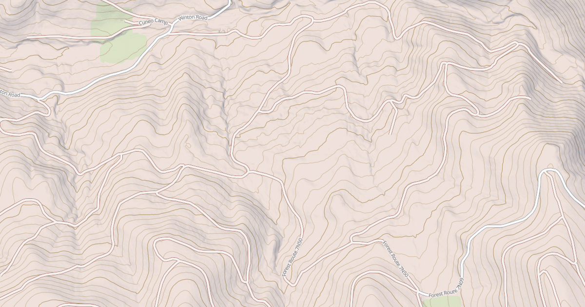 Map preview of USFS Motor Vehicle Use Map Roads {14E9D28F-93D7-4C5B-A712-447D00F8F7E3}