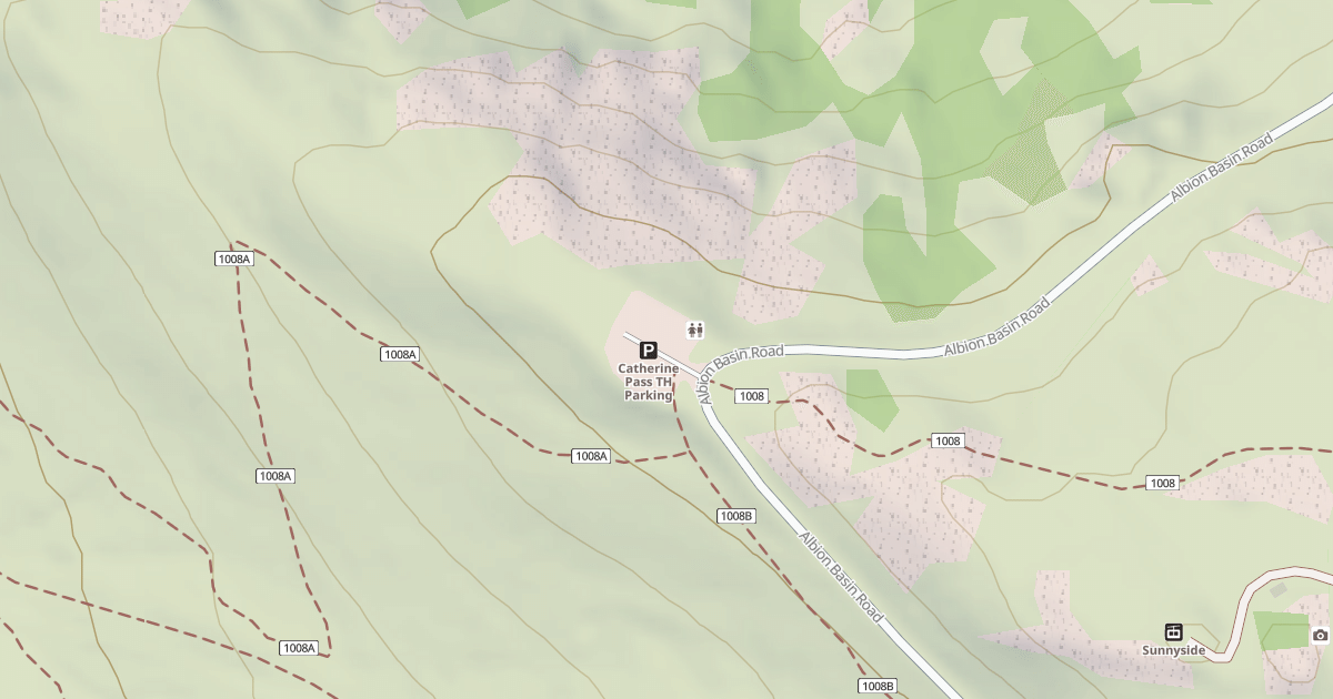 Map preview of CATHERINE PASS T.H