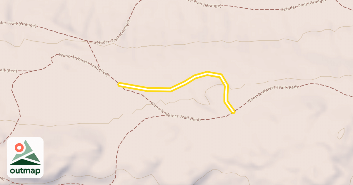 Map of Silvi Trail (Blue)