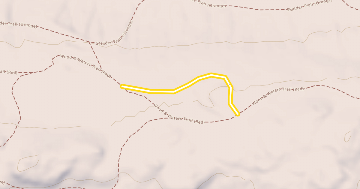 Map preview of Silvi Trail (Blue)