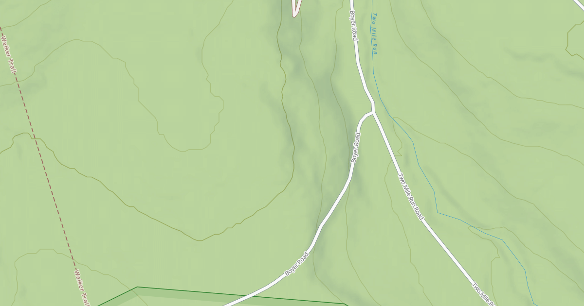 Map preview of Whiskey Springs Trails